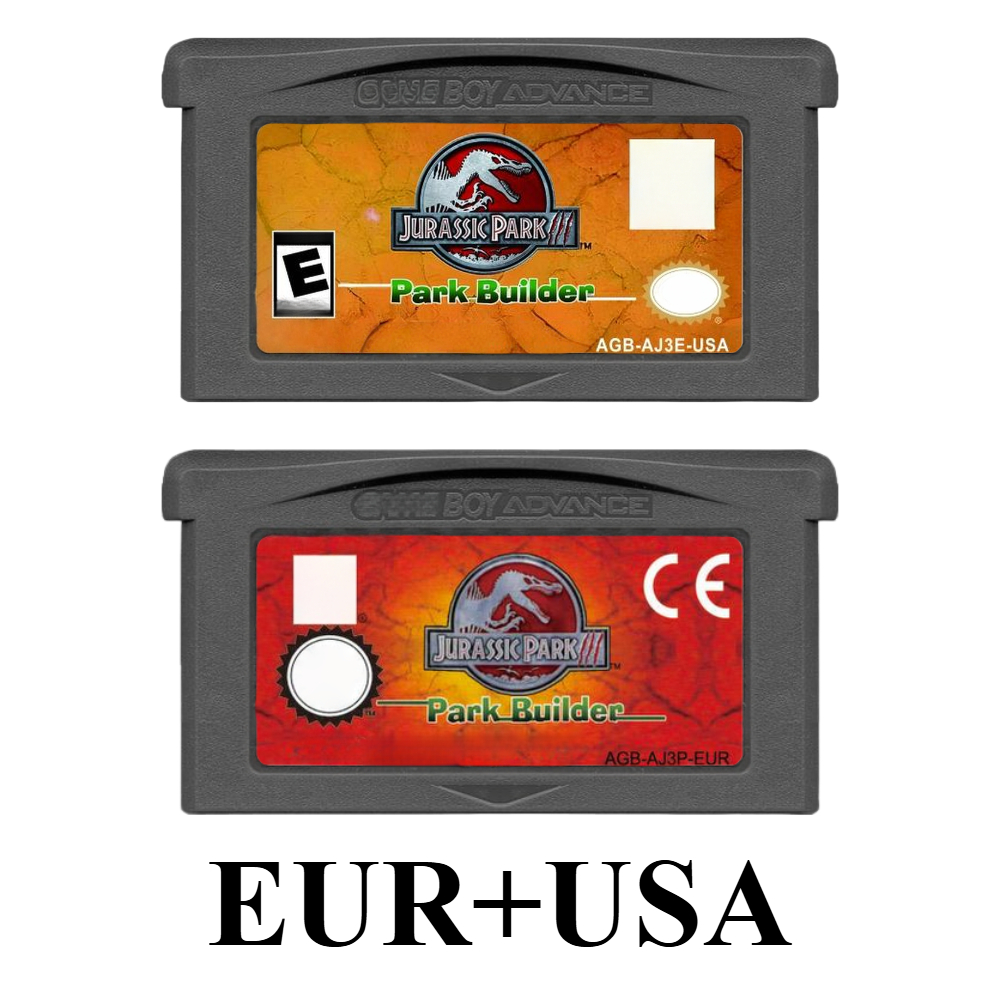 Video Games - Jurassic Park III Park Builder GBA