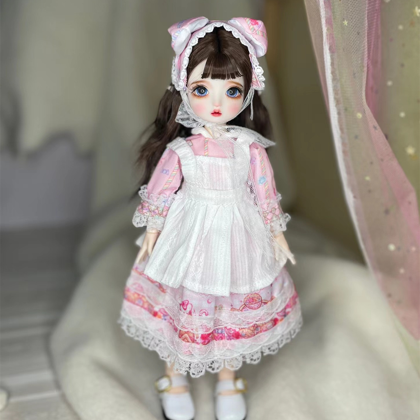 Bjd Doll 1 6 Full Set With Clothes - 1/6 Scale Super Cute Fashion Doll