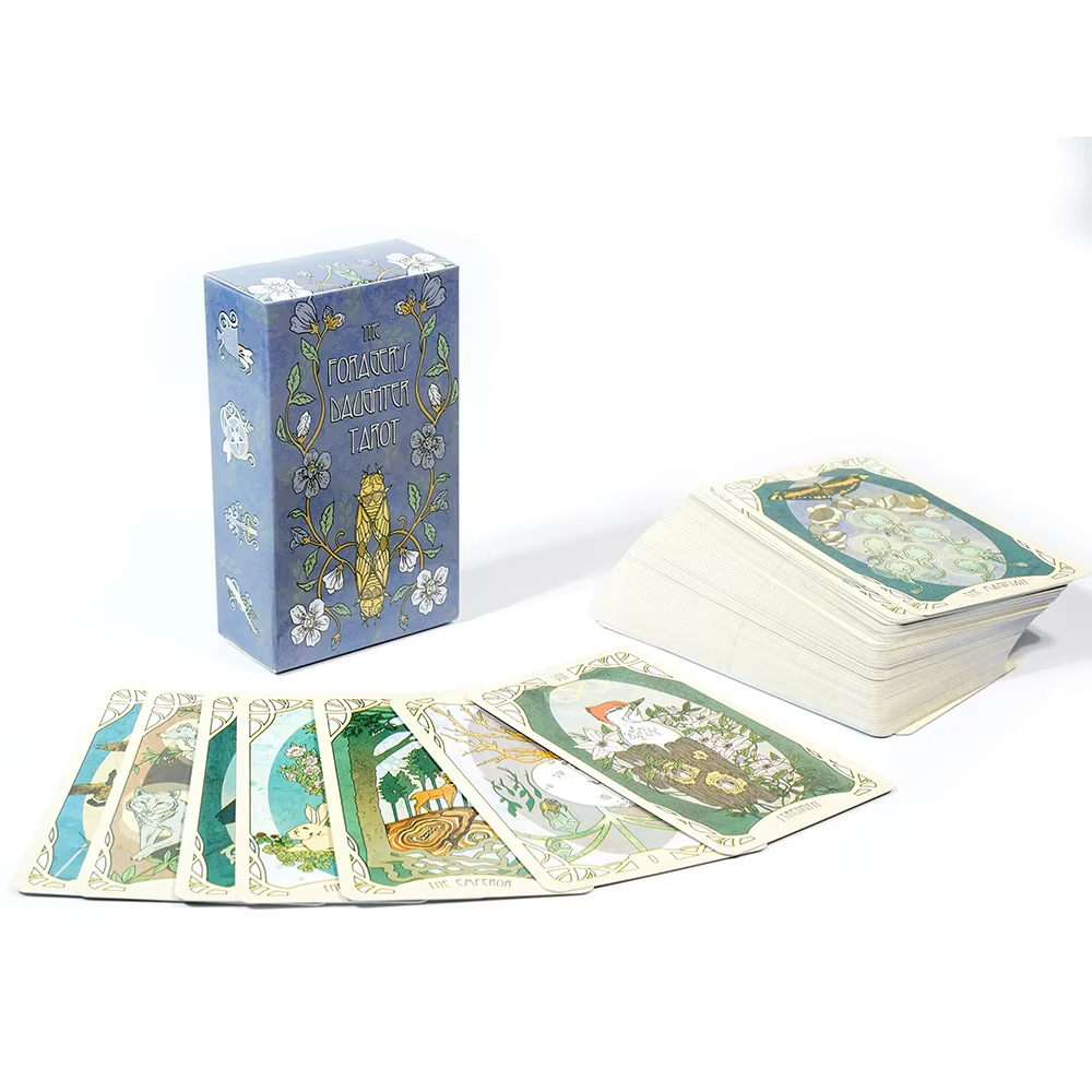 Forager'S Daughter Tarot Divin - Tarot Cards Deck With Guidebook ulasan dan harga