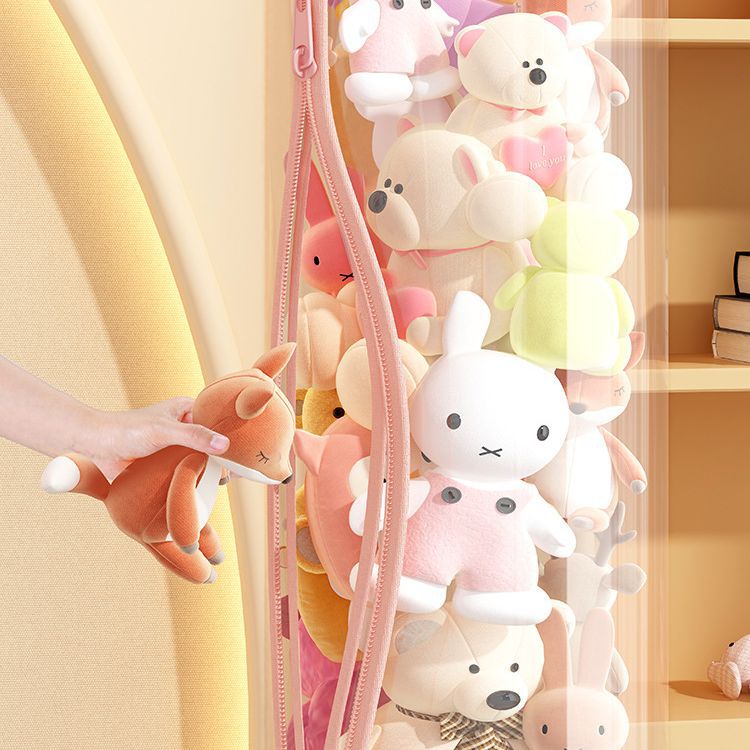 Stuffed Toy Storage Barrel wit - Dolls ulasan dan harga