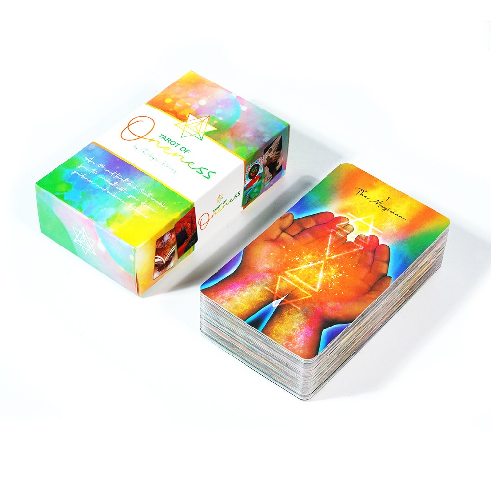 Tarot of Oneness 10.3*6 Cm 78  - Tarot Cards Deck With Guidebook ulasan dan harga