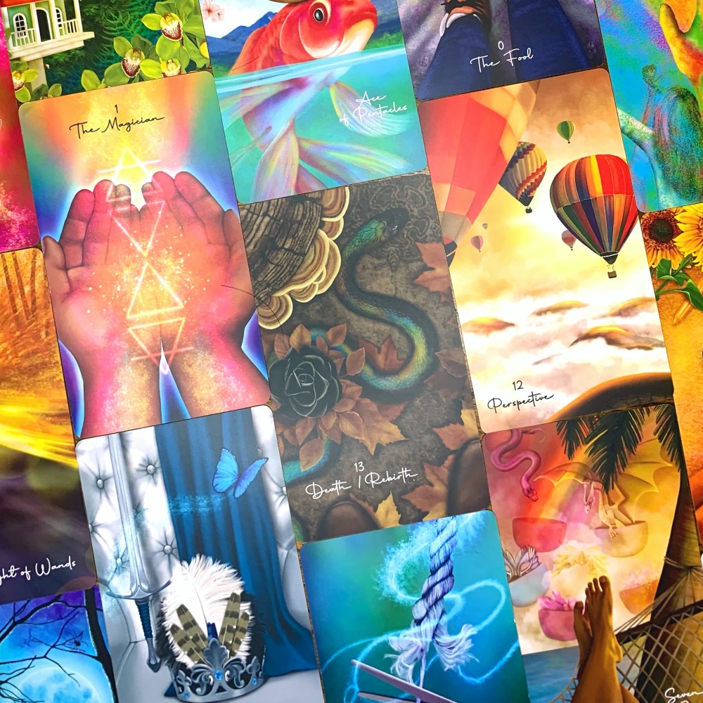 Tarot of Oneness 10.3*6 Cm 78  - Tarot Cards Deck With Guidebook ulasan dan harga