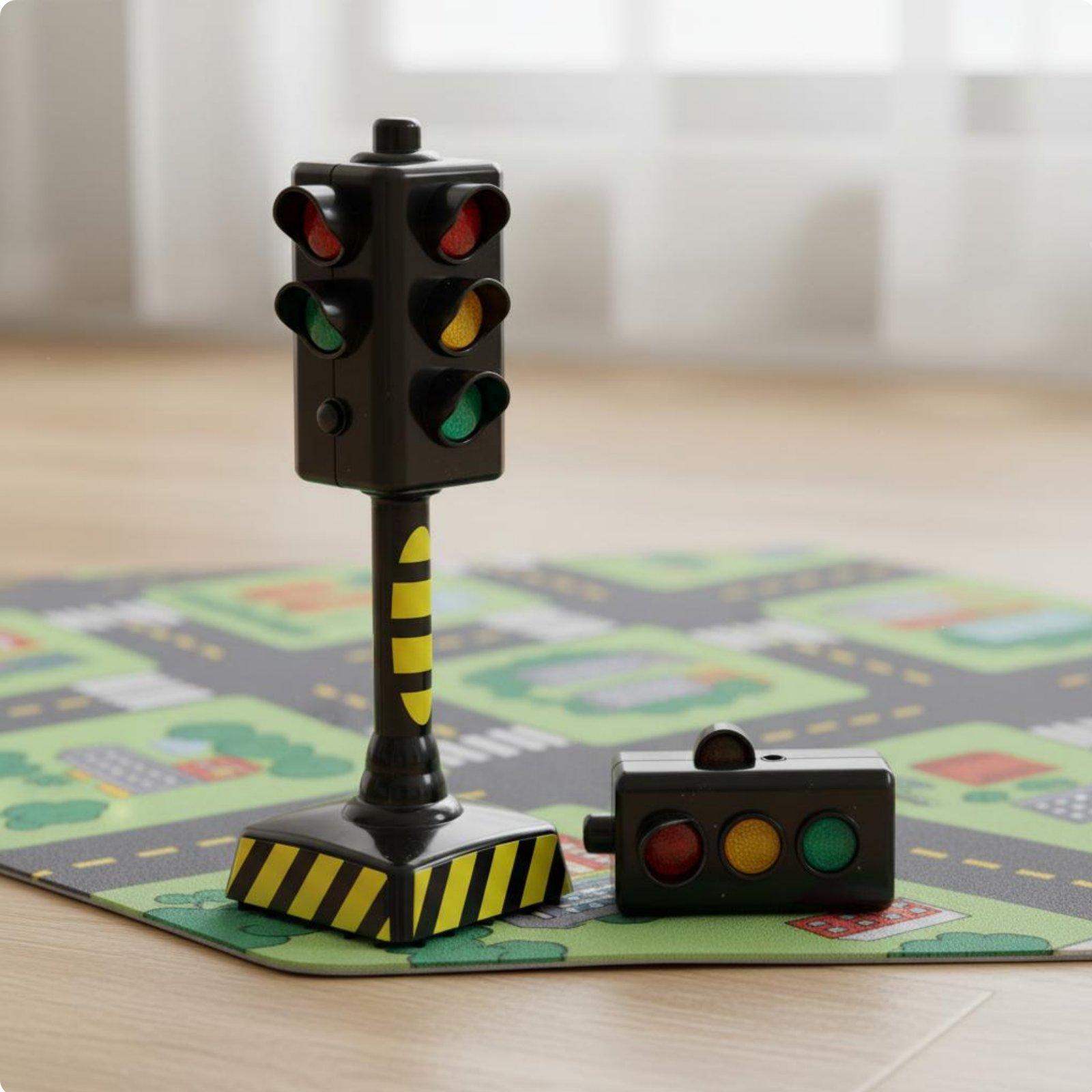 Toy Traffic Light Voice Functi - Educational Toys ulasan dan harga