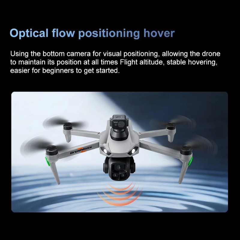 Lenovo V916MAX Professional 8K - Fpv Brushless Rc Drone 4K ulasan dan harga