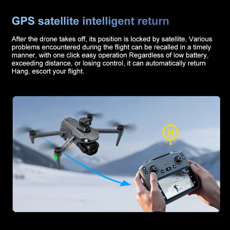 Lenovo V916MAX Professional 8K - Fpv Brushless Rc Drone 4K ulasan dan harga