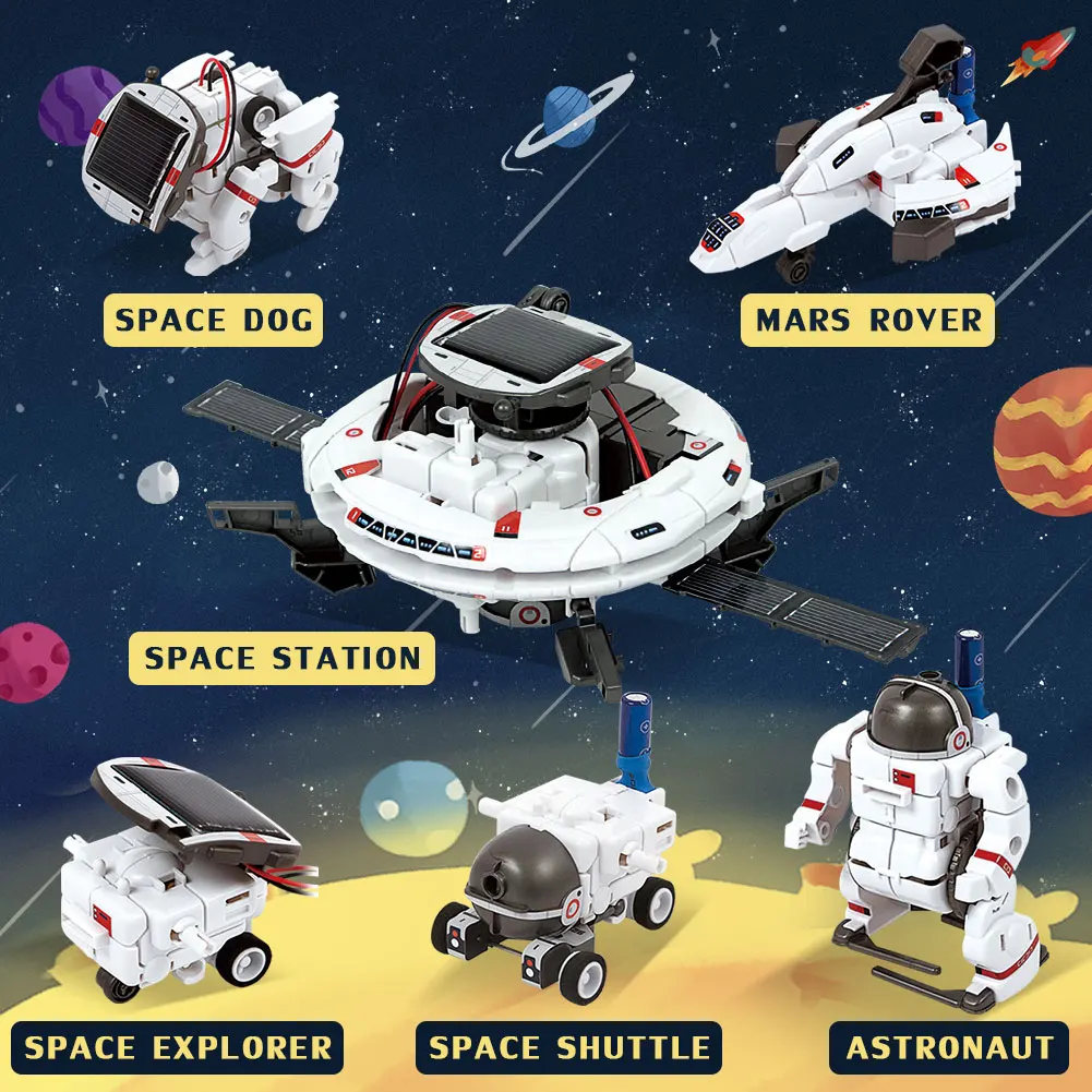 Solar Robot Toys Kits STEM Tec - Stem Solar Robot Kit For Kids ulasan dan harga
