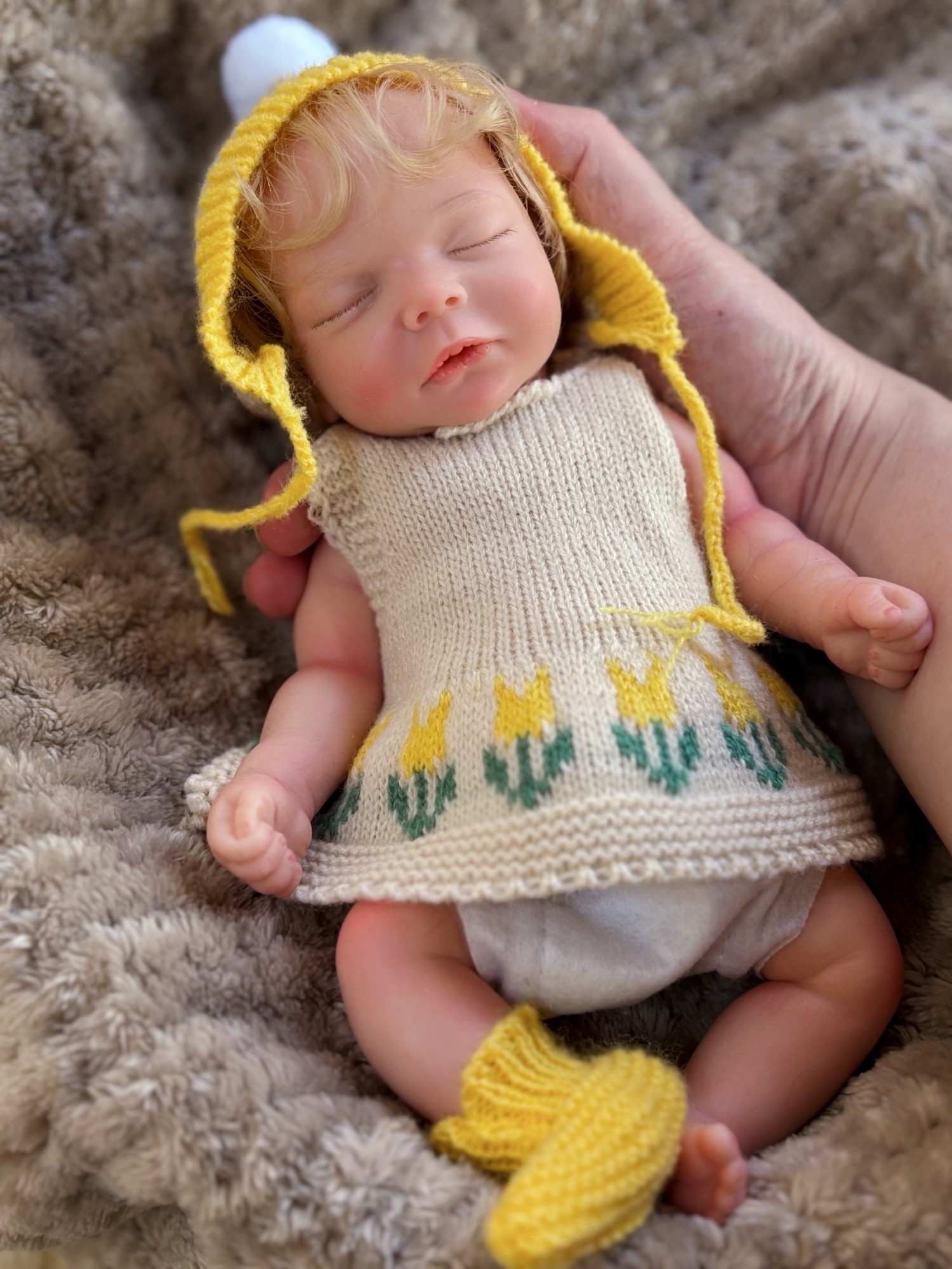 1 PC 10inch Open Mouth Reborn  - Reborn Baby Doll Silicone Realistic ulasan dan harga