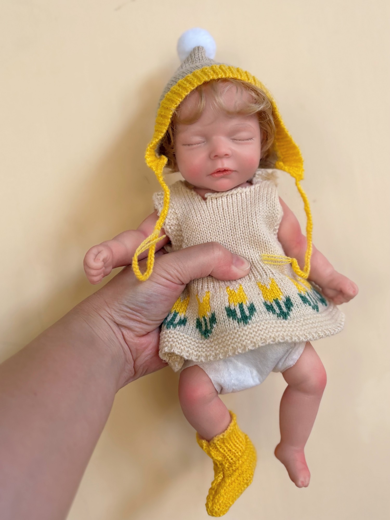 1 PC 10inch Open Mouth Reborn  - Reborn Baby Doll Silicone Realistic ulasan dan harga