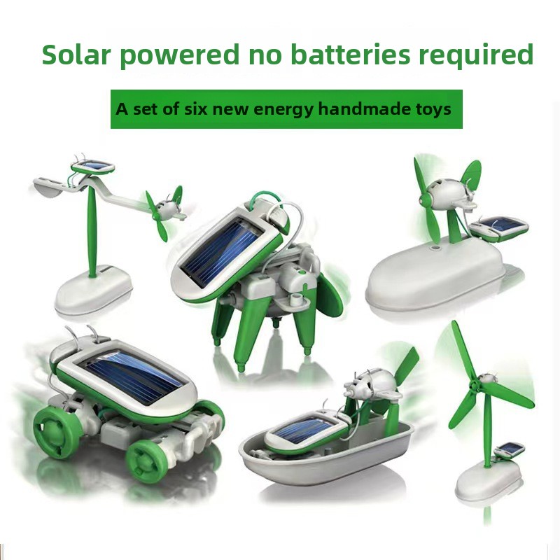Robot Kits 6 in 1 DIY Solar Ro - Stem Solar Robot Kit For Kids ulasan dan harga