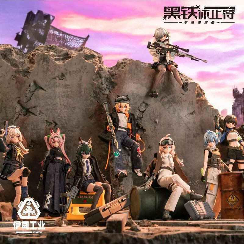 2026 New Eden Toys Black Iron  - Anime Action Figure Blind Box ulasan dan harga