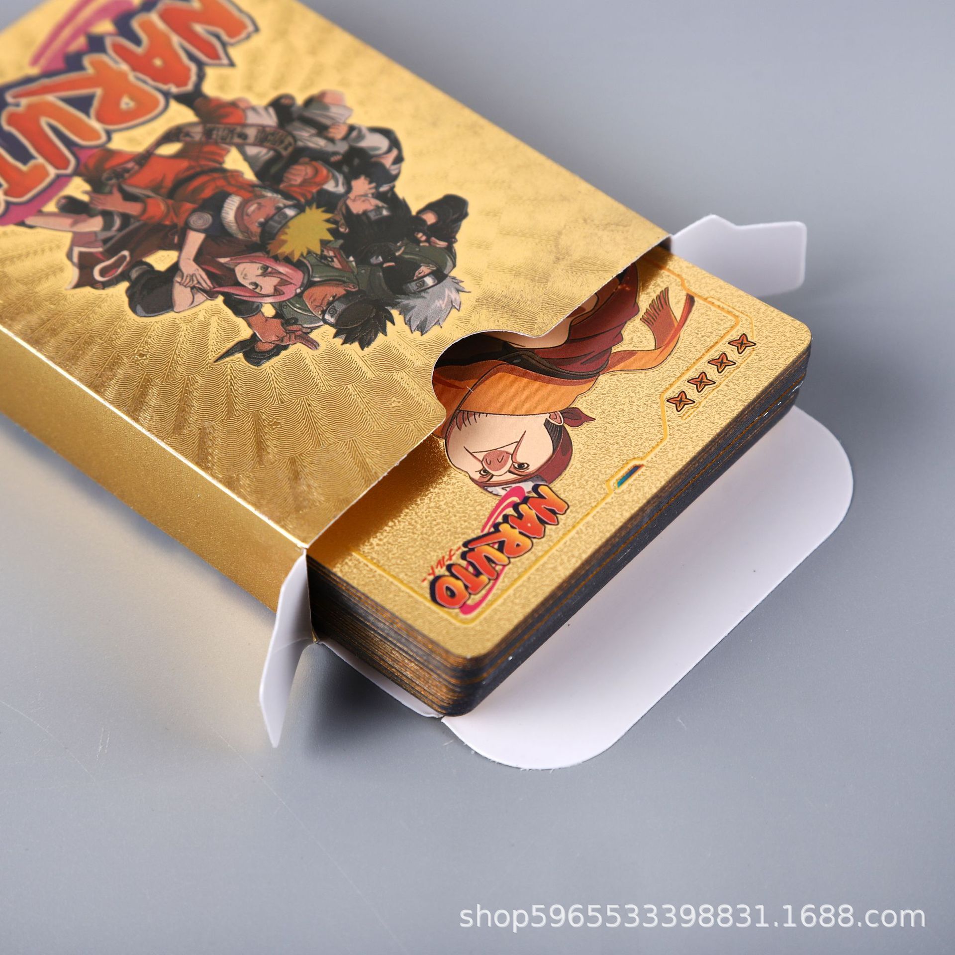 55pcs Naruto Card Gold English - Board Games ulasan dan harga