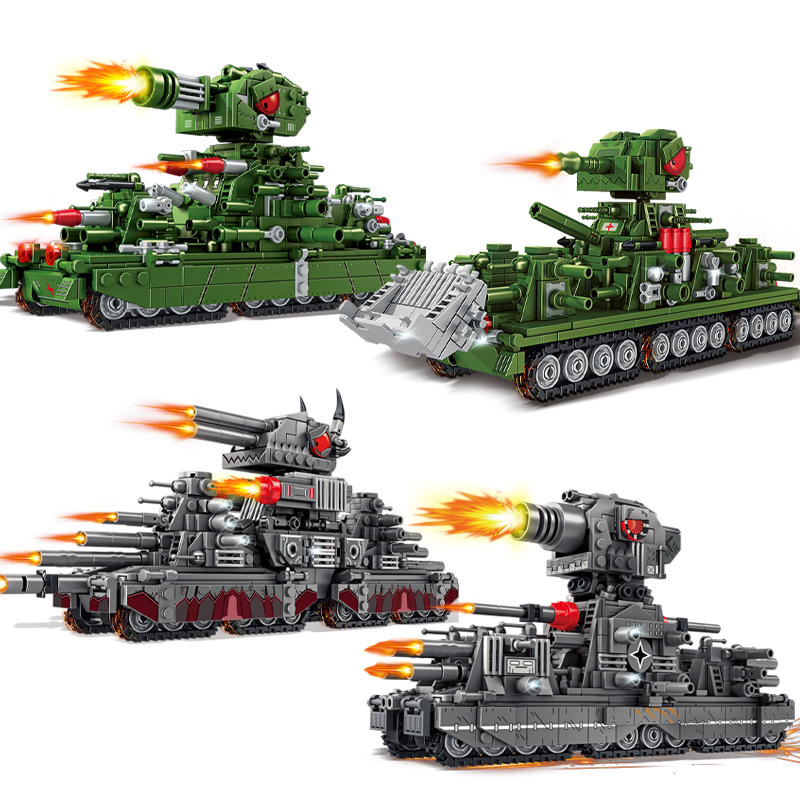 Tank World Cartoon Model Muild - Lego Compatible Military Tank ulasan dan harga