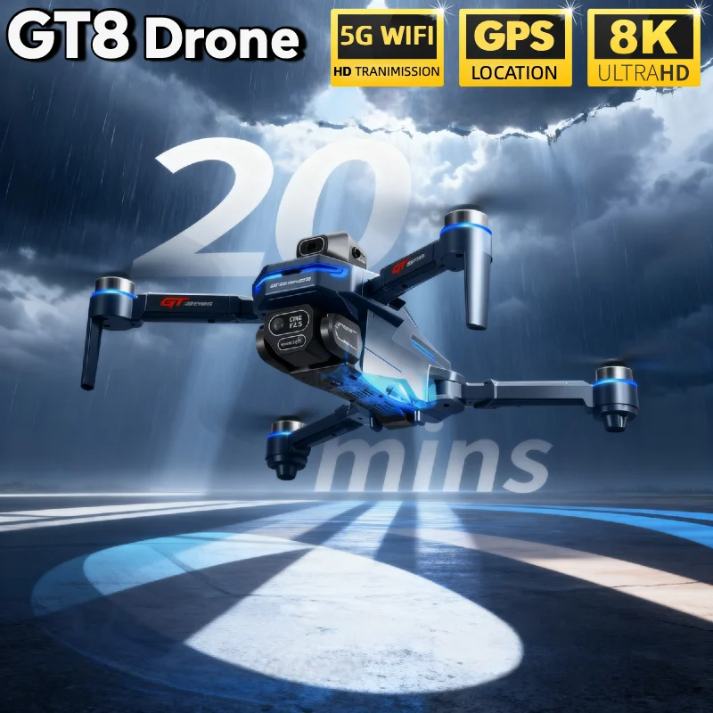 HOT For LSRC GT8 Drone 4K Prof - Fpv Brushless Rc Drone 4K ulasan dan harga