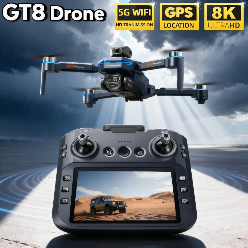 HOT For LSRC GT8 Drone 4K Prof - Fpv Brushless Rc Drone 4K ulasan dan harga