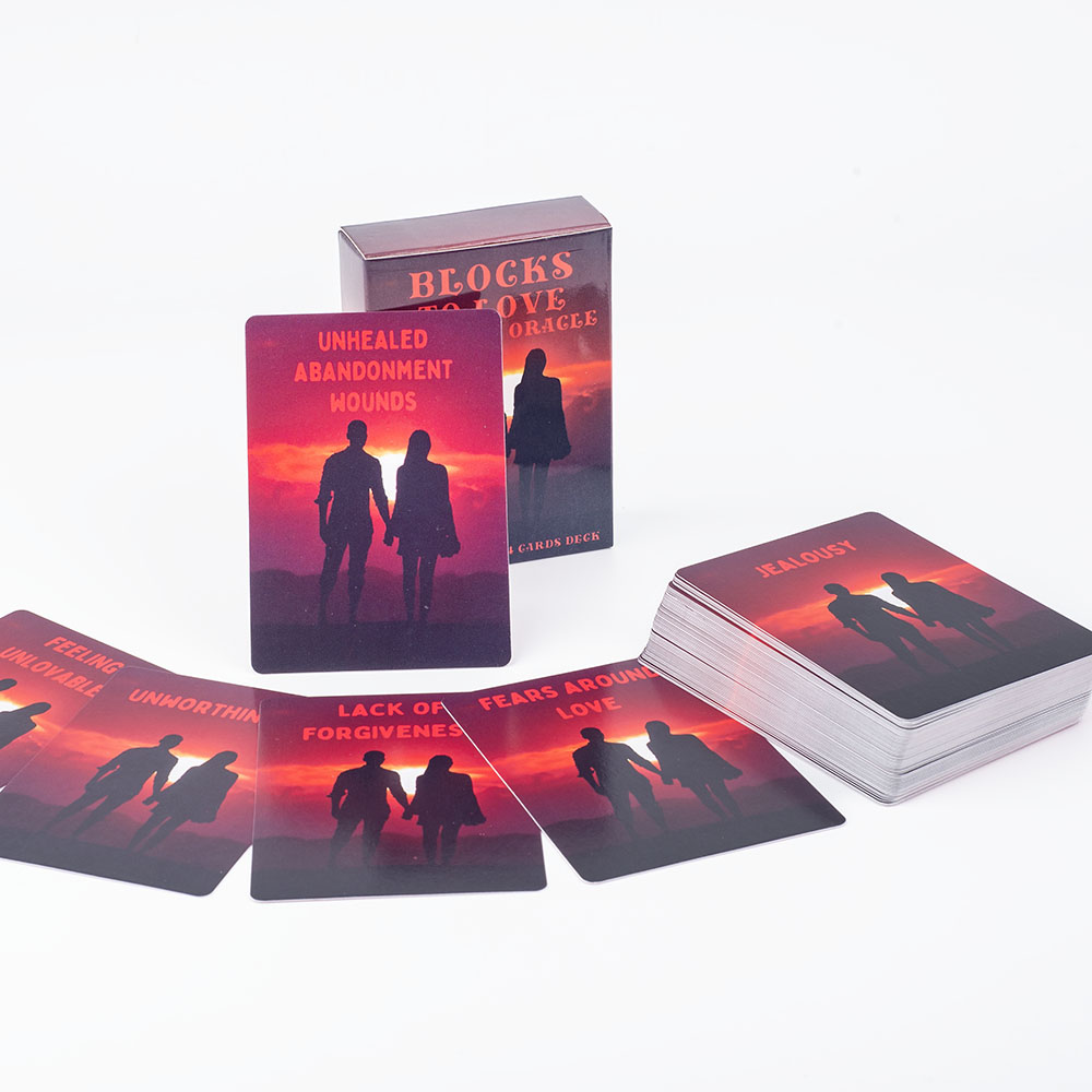 Blocks to Love Oracle 64 Cards - Tarot Cards Deck With Guidebook ulasan dan harga