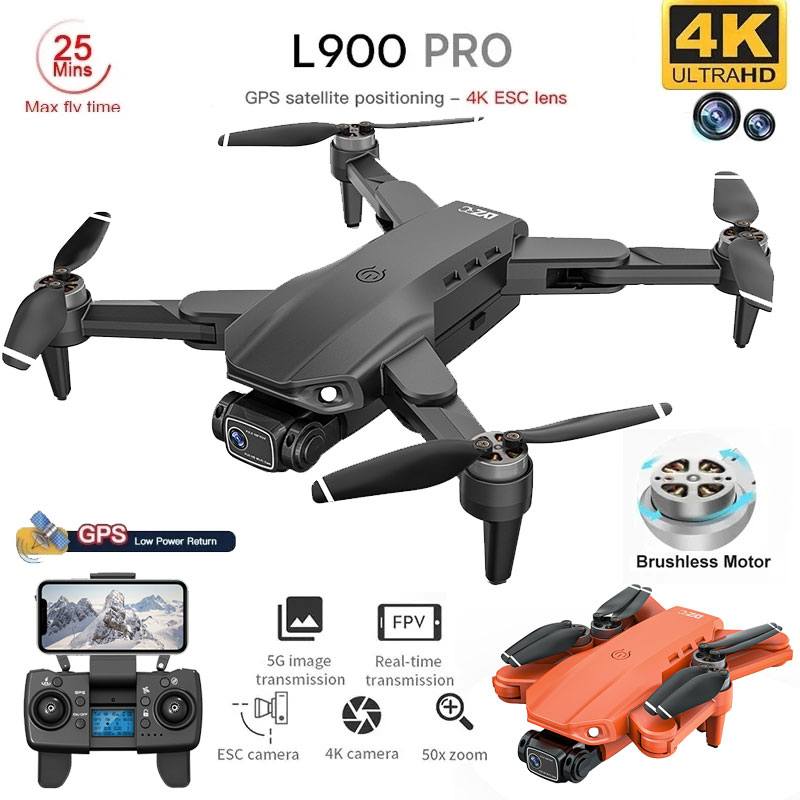 L900 Pro GPS Drone 4K Professi - Fpv Brushless Rc Drone 4K ulasan dan harga