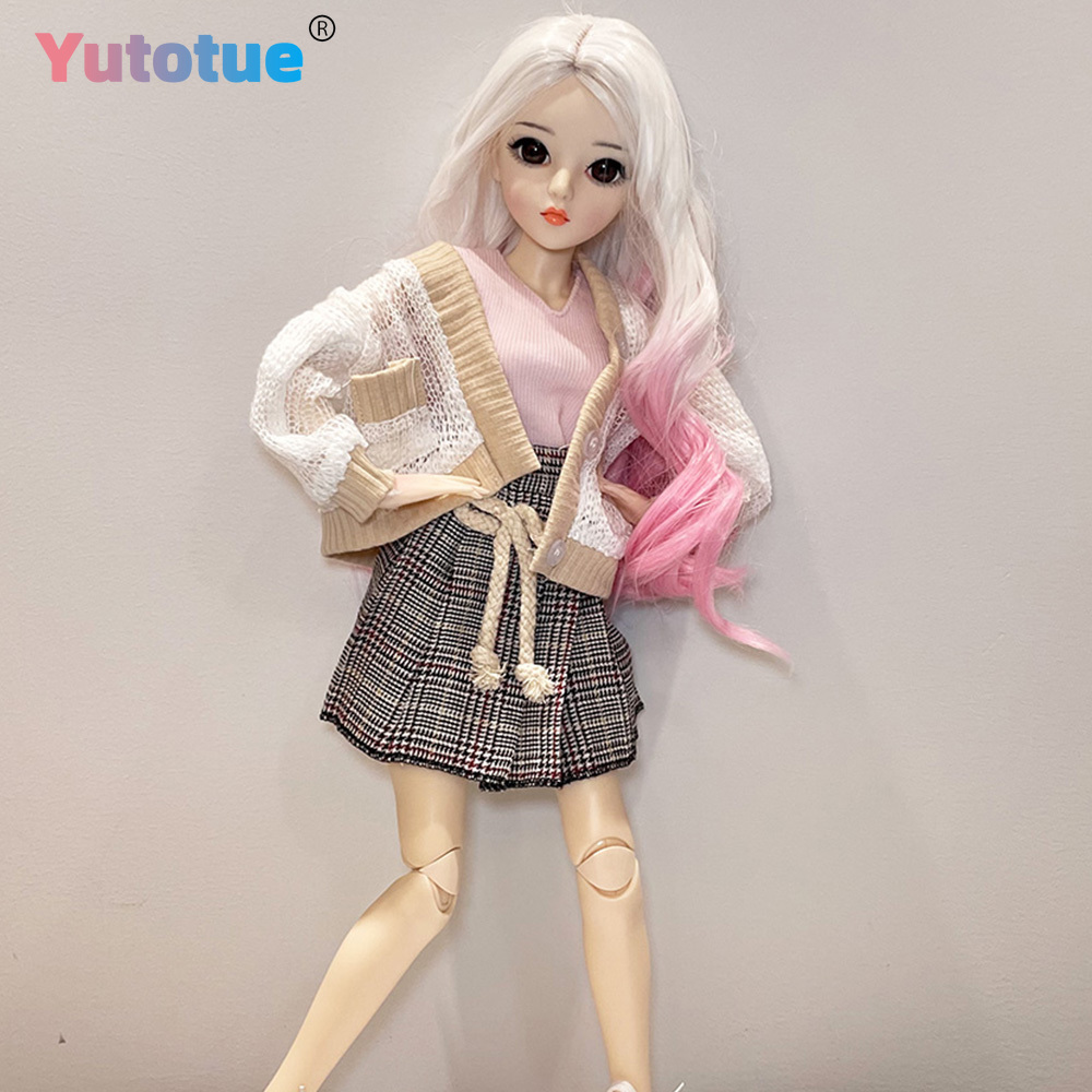 YUTOTUE 24 inch Height Girl Do - Bjd Doll 1 6 Full Set With Clothes ulasan dan harga
