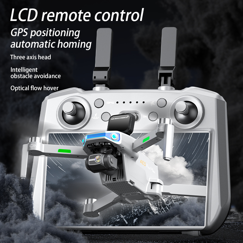 AE3 PRO Max NEW LCD SC GPS Dro - Fpv Brushless Rc Drone 4K ulasan dan harga