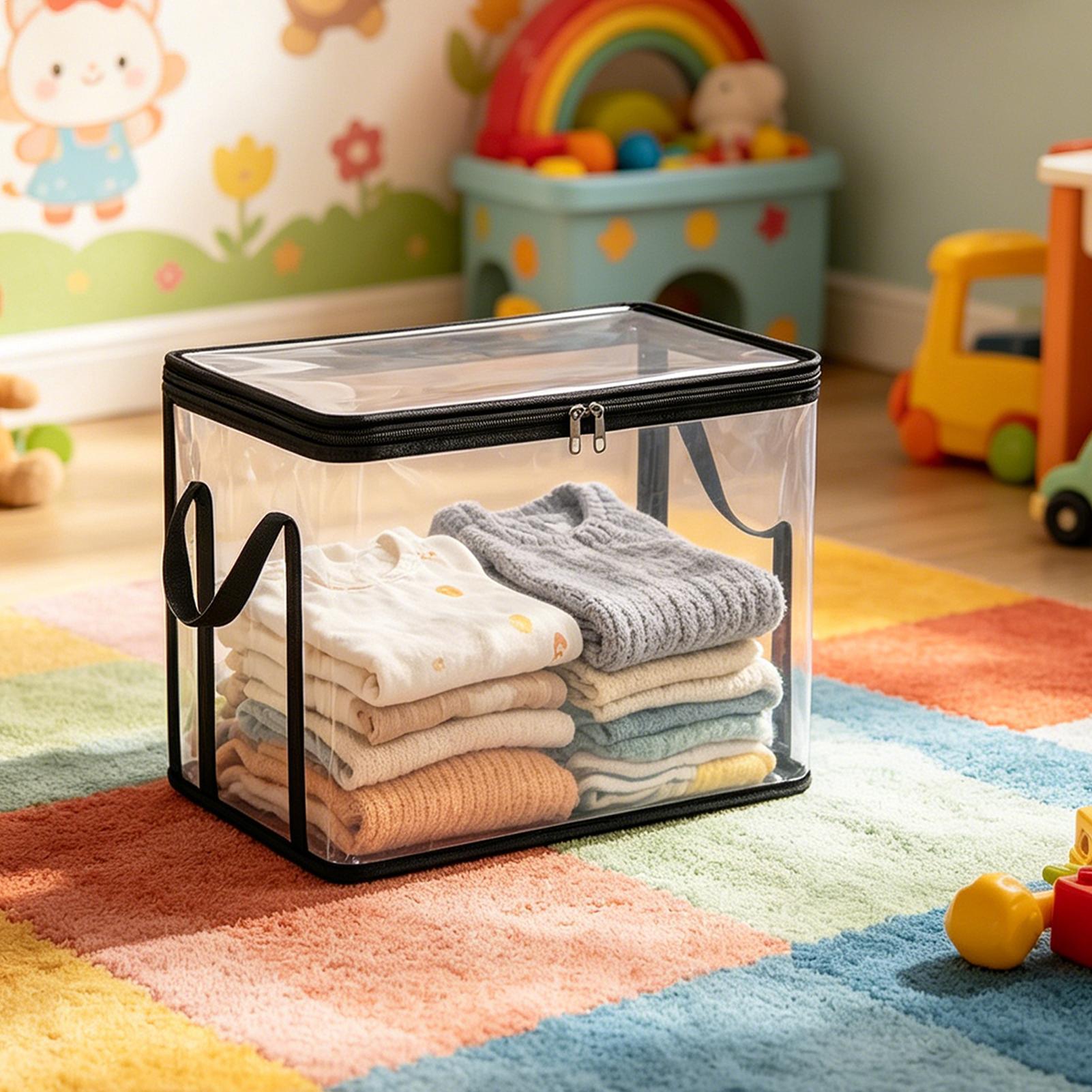 Toy Storage Bag Transparent Or - Building Blocks ulasan dan harga