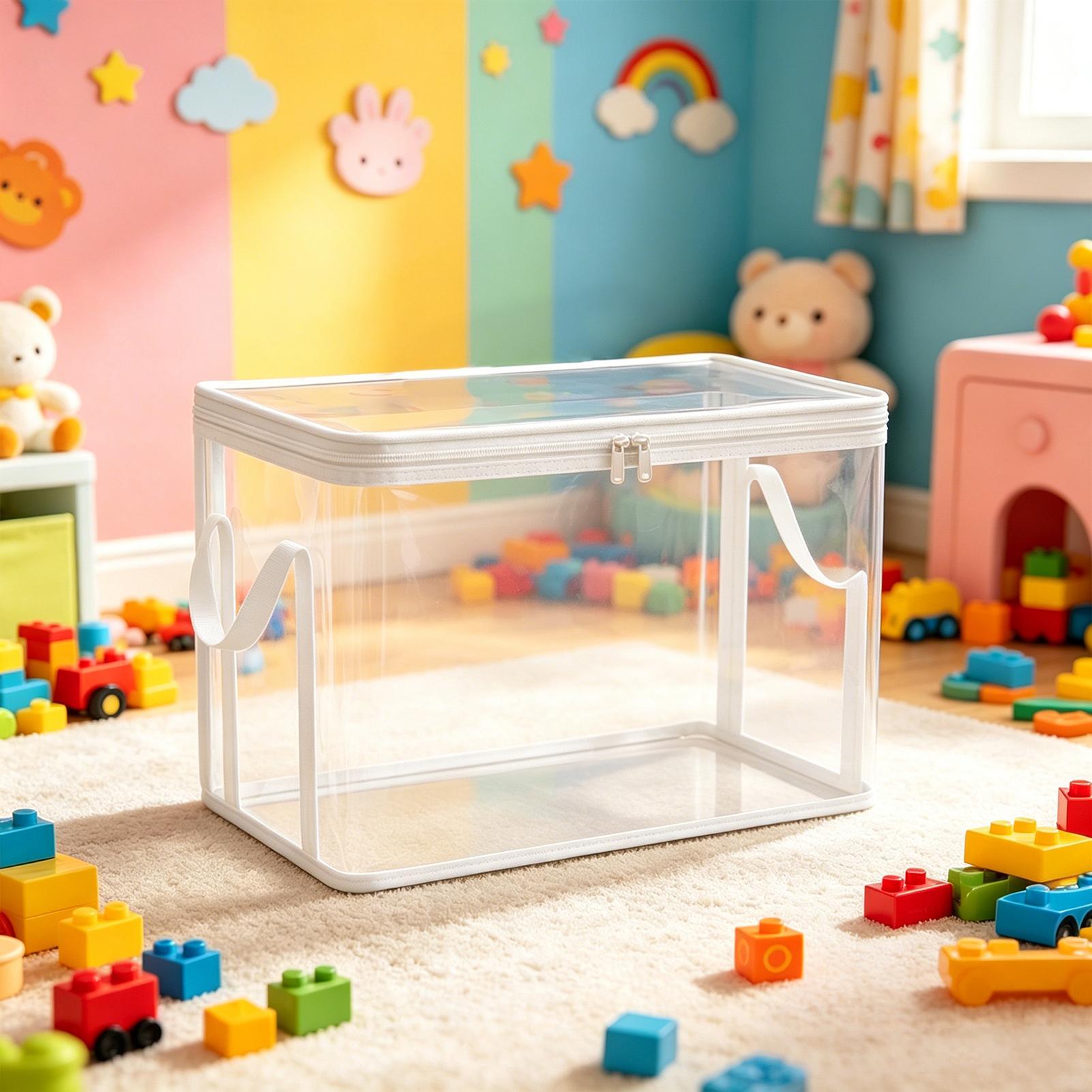Toy Storage Bag Transparent Or - Building Blocks ulasan dan harga