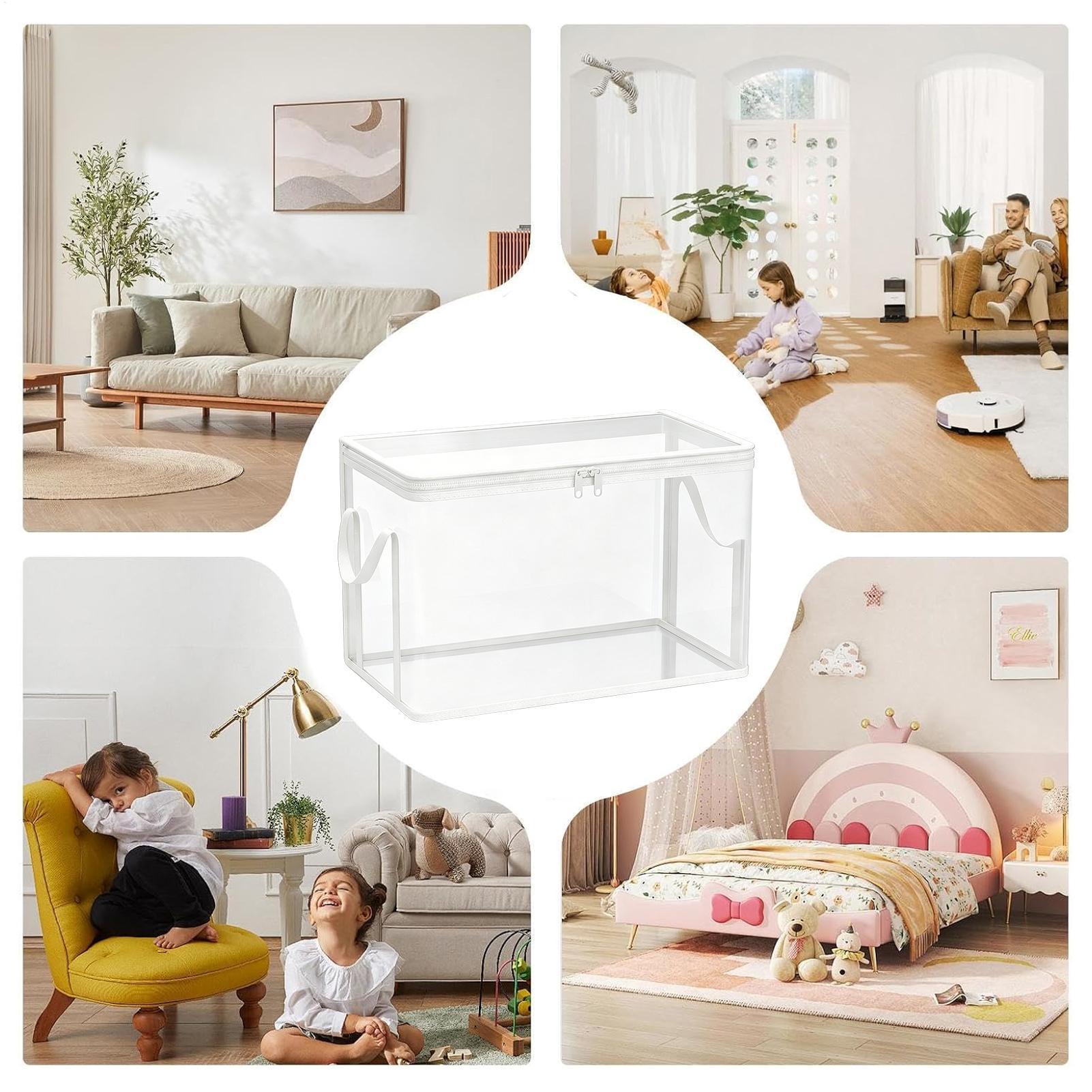 Toy Storage Bag Transparent Or - Building Blocks ulasan dan harga