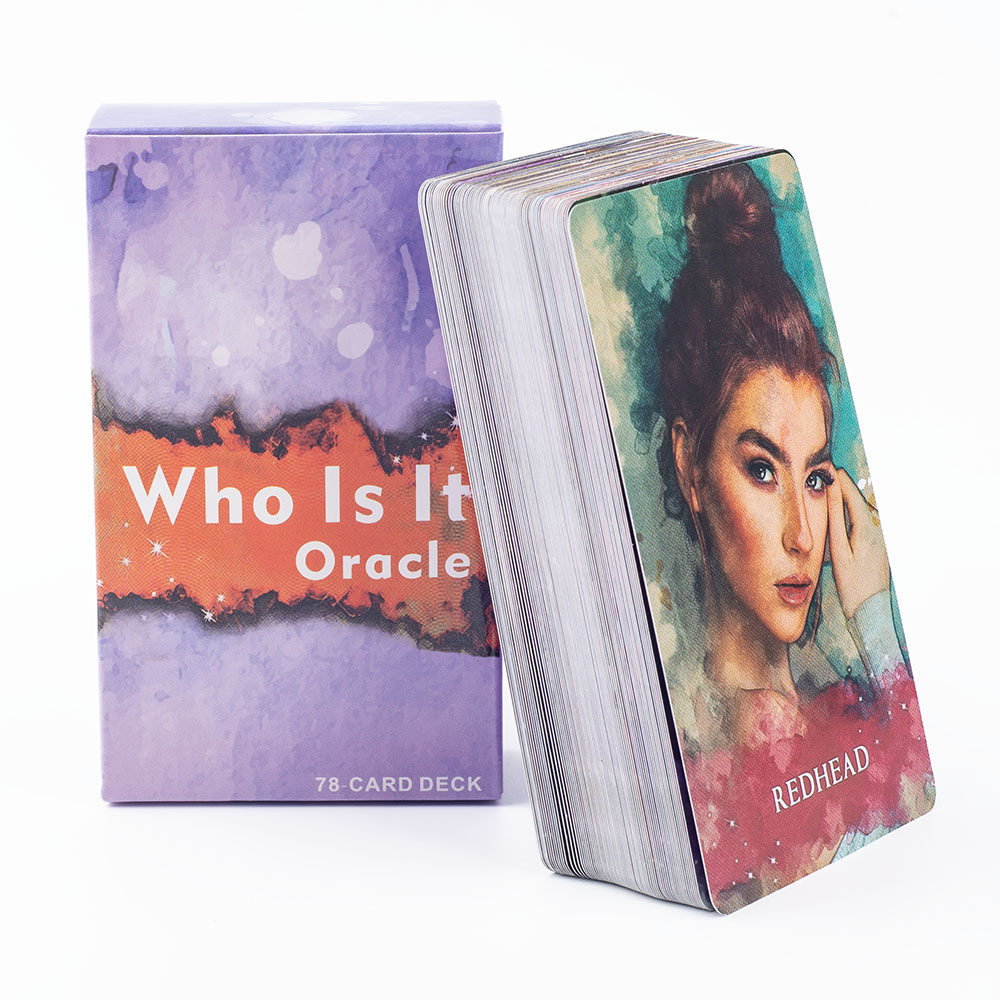 Who Is It Oracle Cards 78 Card - Tarot Cards Deck With Guidebook ulasan dan harga