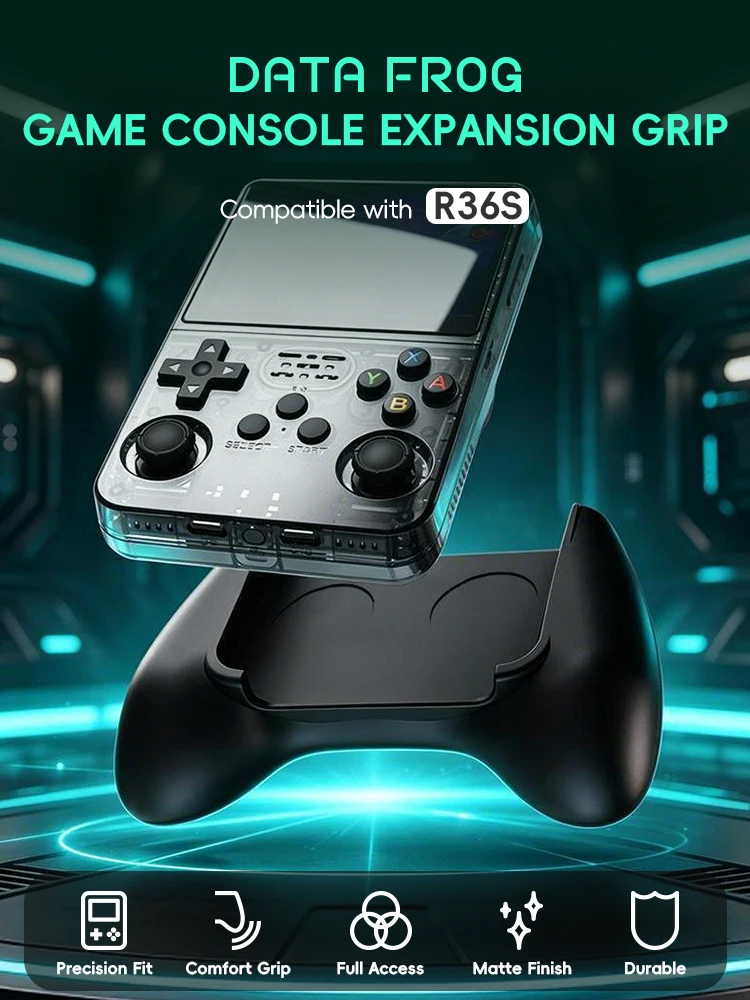 Data Frog R36S Game Grip Ergon - Retro Handheld Game Console R36S ulasan dan harga