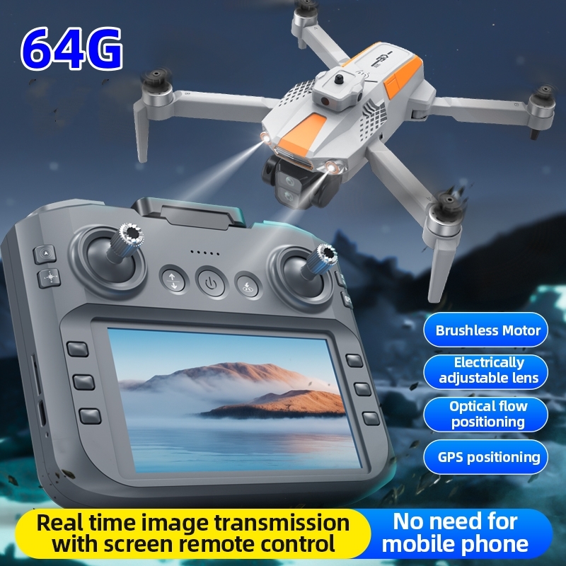 LF669 FPV Drone 5G 4.5inch LCD - Fpv Brushless Rc Drone 4K ulasan dan harga