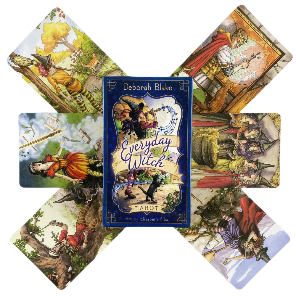 Everyday Witch Tarot Cards Dec - Tarot Cards Deck With Guidebook ulasan dan harga