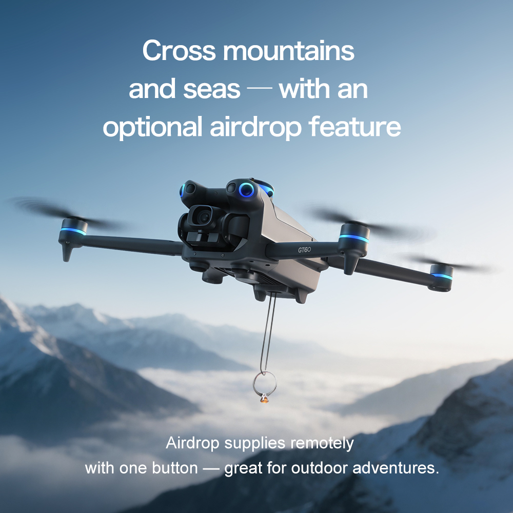 Original GT60 GPS Foldable RC  - Fpv Brushless Rc Drone 4K ulasan dan harga