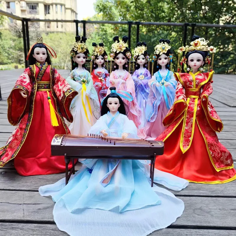 30cm Doll Full Set 1/6 Ancient - Bjd Doll 1 6 Full Set With Clothes ulasan dan harga