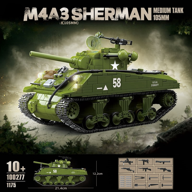New World WarII Military Weapo - Lego Compatible Military Tank ulasan dan harga