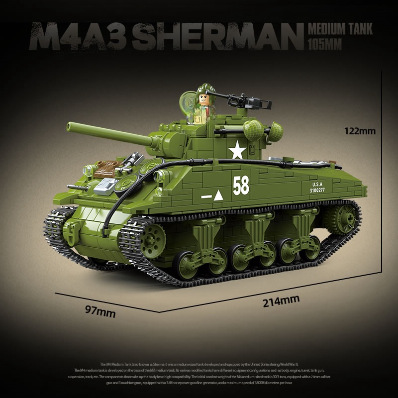 New World WarII Military Weapo - Lego Compatible Military Tank ulasan dan harga