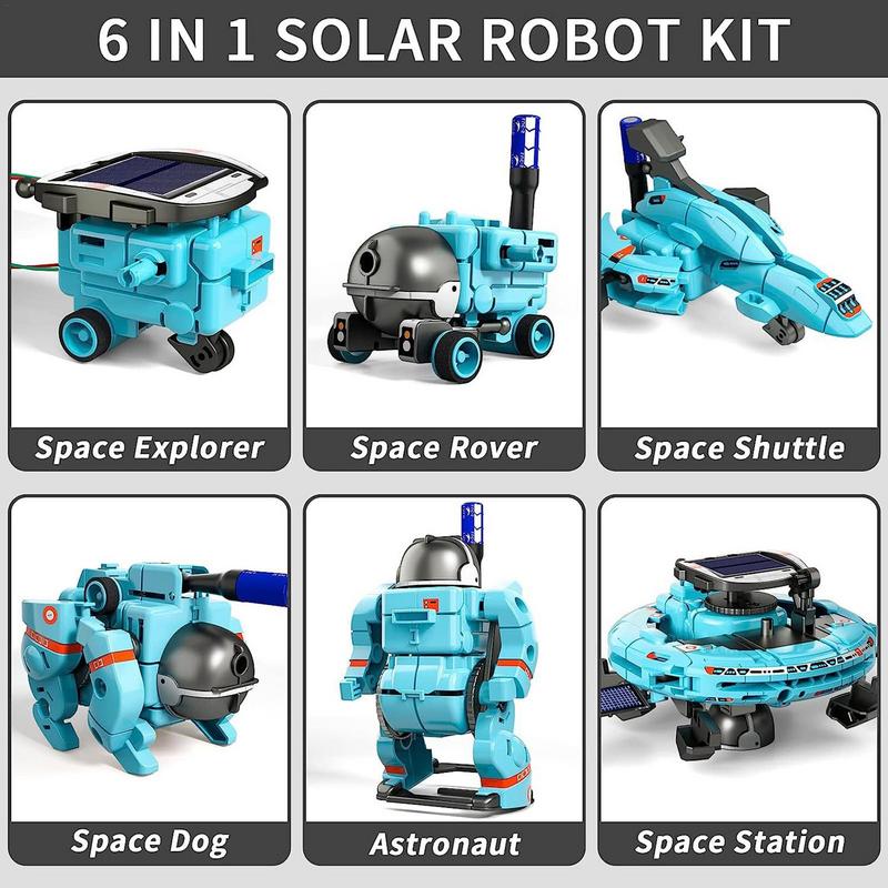 6 In 1 Solar Robot Kit Kids Ed - Stem Solar Robot Kit For Kids ulasan dan harga