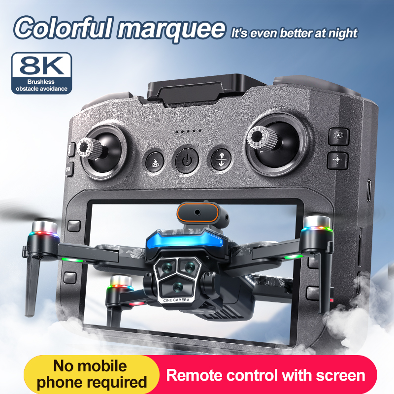 Original A14 GPS Drone 8K Thre - Fpv Brushless Rc Drone 4K ulasan dan harga