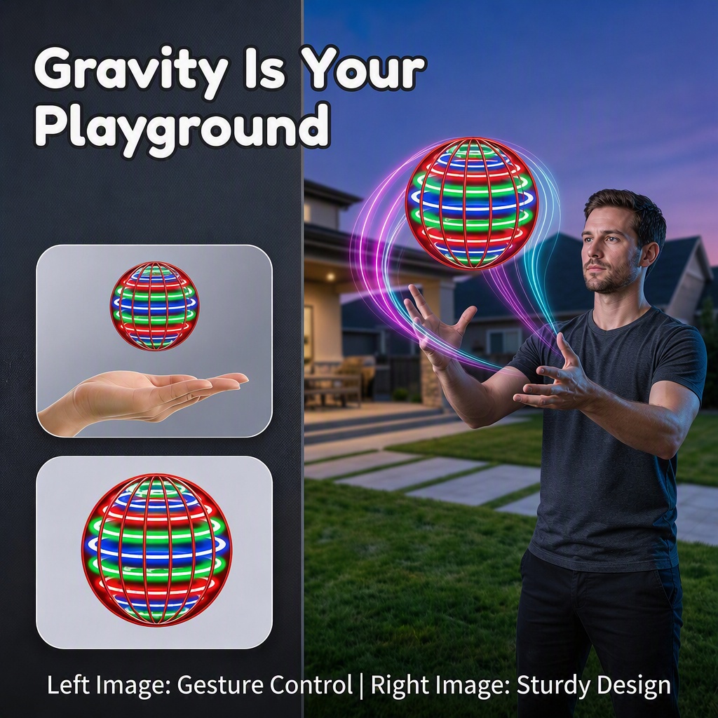 Flying Orb Ball Boomerang Spin - Stem Solar Robot Kit For Kids ulasan dan harga