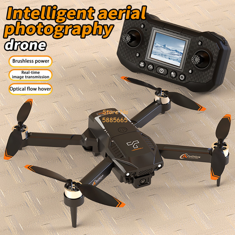 4K Dual Camera Optical Flow Br - Fpv Brushless Rc Drone 4K ulasan dan harga