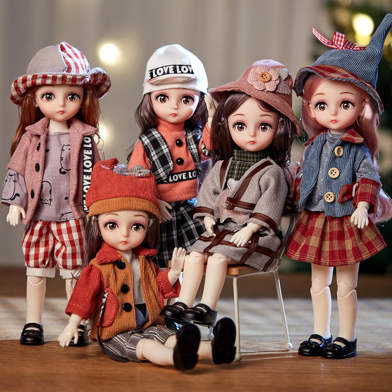 BJD Doll 1/6 Ball Jointed Full - Bjd Doll 1 6 Full Set With Clothes ulasan dan harga