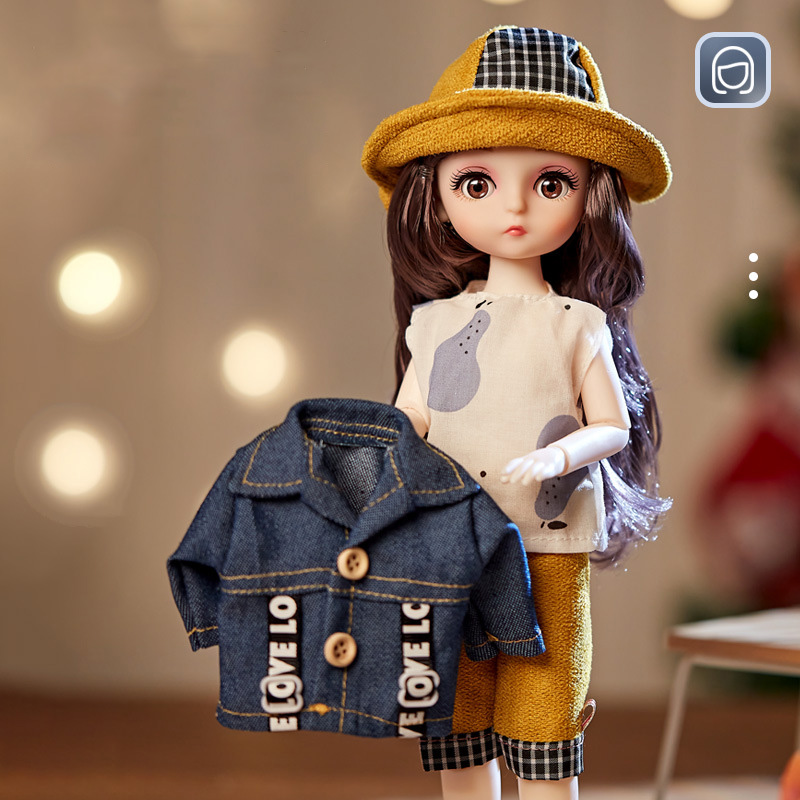 BJD Doll 1/6 Ball Jointed Full - Bjd Doll 1 6 Full Set With Clothes ulasan dan harga