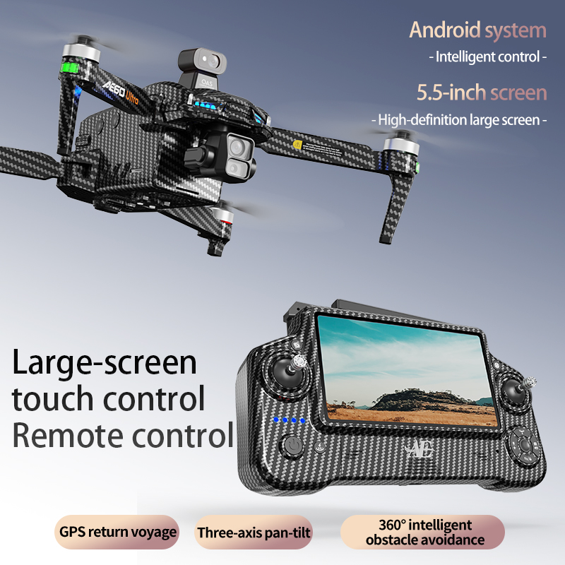 AE60 GPS Drone Professional 8K - Fpv Brushless Rc Drone 4K ulasan dan harga