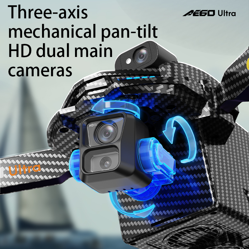 AE60 GPS Drone Professional 8K - Fpv Brushless Rc Drone 4K ulasan dan harga