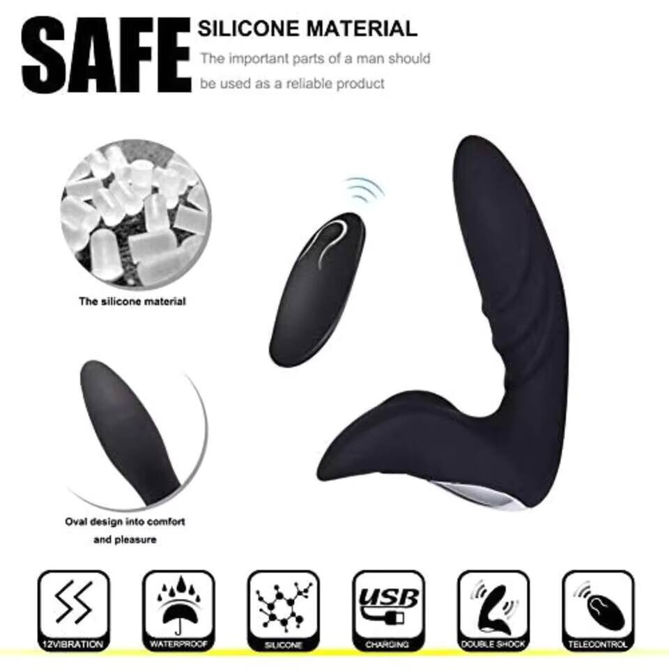 Male Sex Stimulator Anal Plug  - Remote Control Toys ulasan dan harga