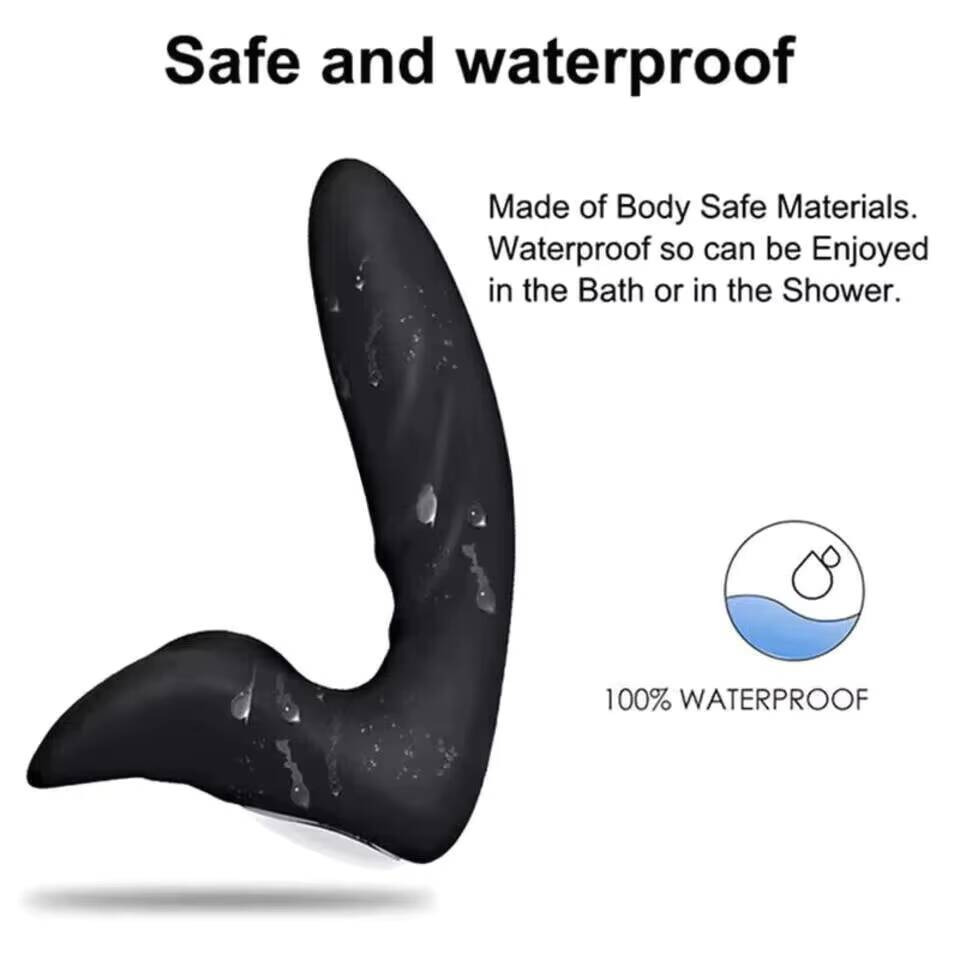 Male Sex Stimulator Anal Plug  - Remote Control Toys ulasan dan harga