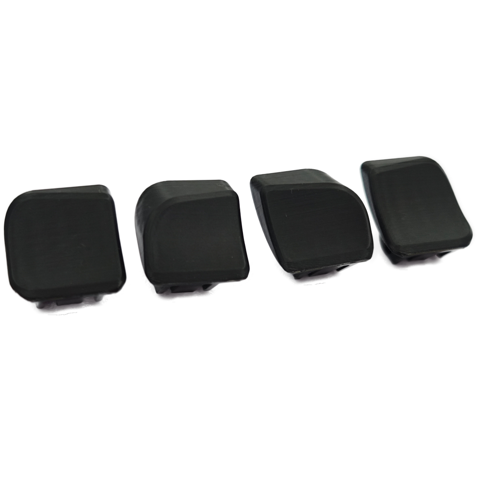 4PCS 3D Printing Back Buttons  - Retro Handheld Game Console R36S ulasan dan harga