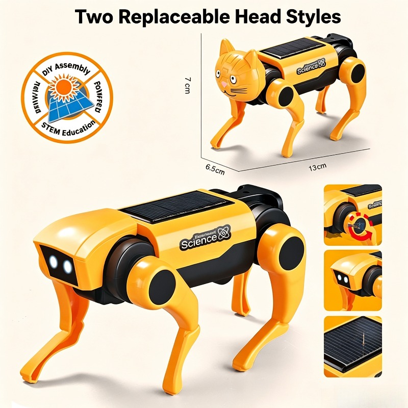 DIY Solar Powered Walking Mech - Stem Solar Robot Kit For Kids ulasan dan harga