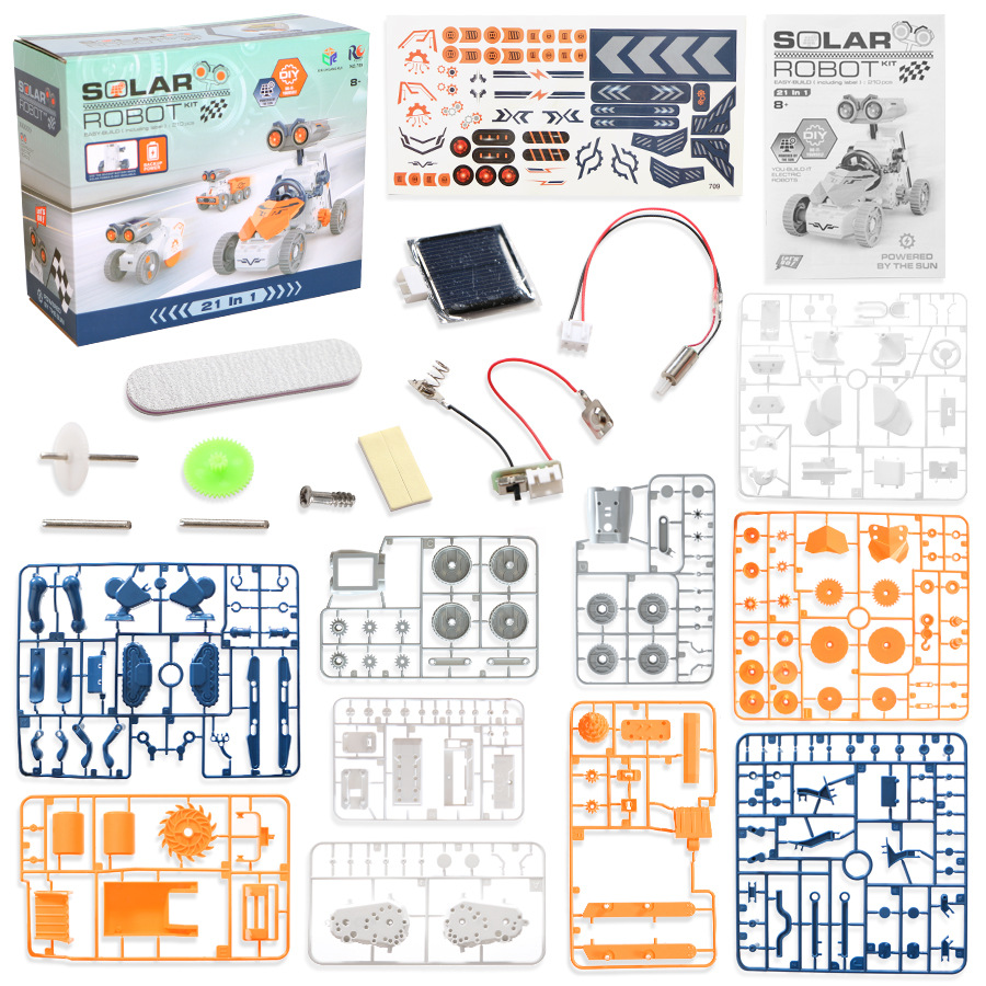 21 IN 1 STEM Solar Robot Kit T - Stem Solar Robot Kit For Kids ulasan dan harga