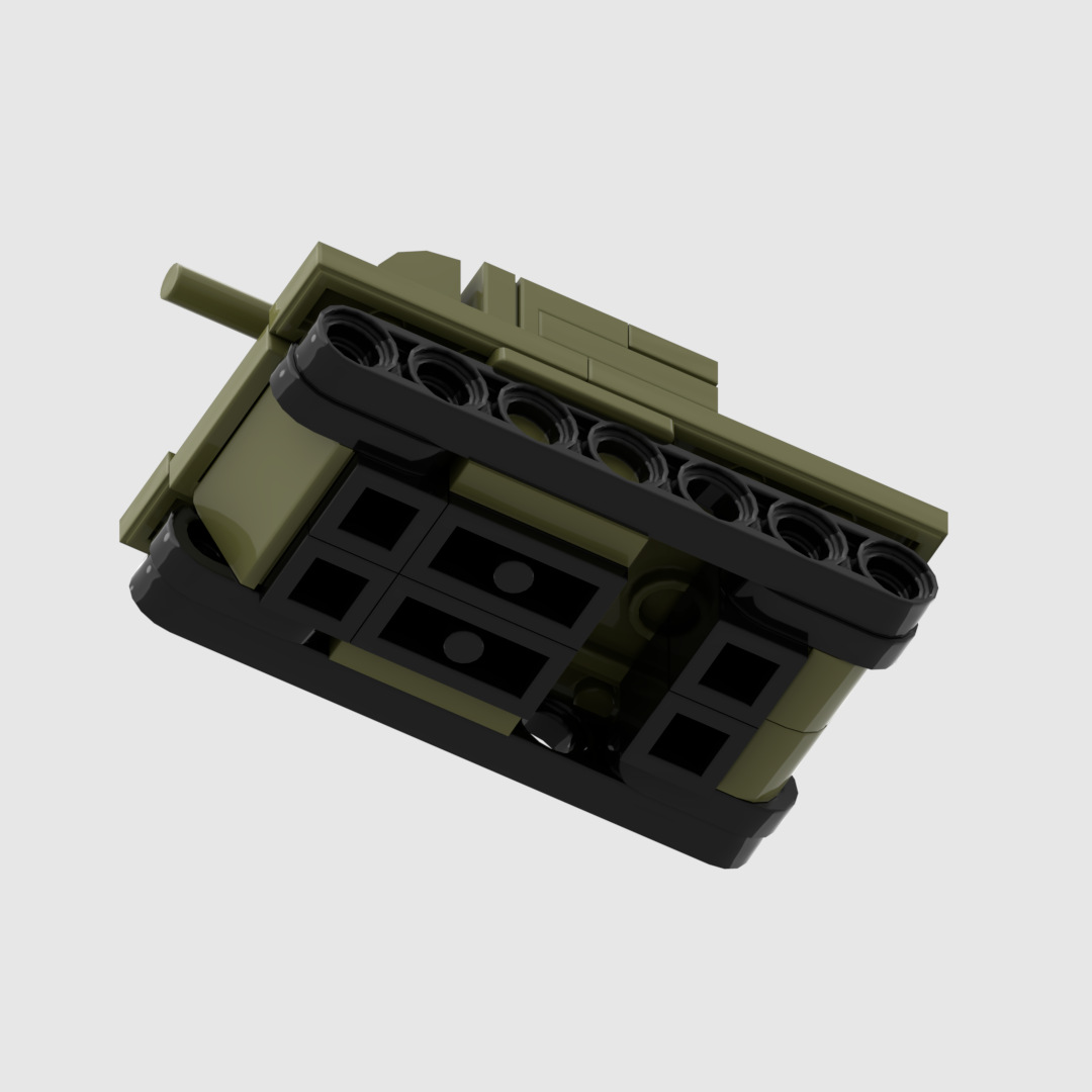 Desktop Military Vehicle Decor - Lego Compatible Military Tank ulasan dan harga
