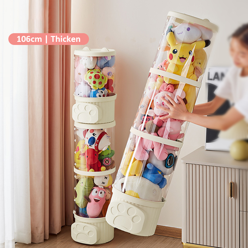 Transparent Doll Plush Storage - Dolls ulasan dan harga