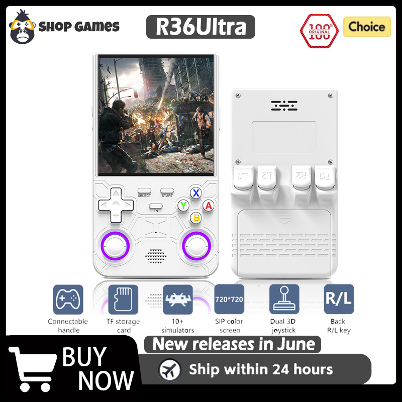 R36 Ultra Open Source R36S Vid - Retro Handheld Game Console R36S ulasan dan harga