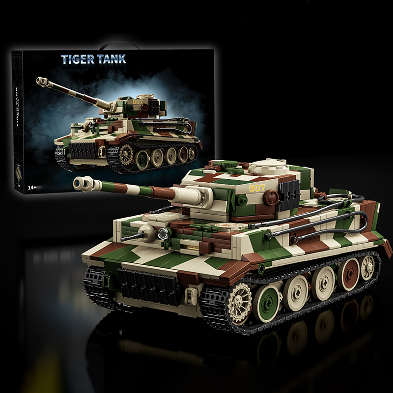 1:28 German Tiger Tank Buildin - Lego Compatible Military Tank ulasan dan harga